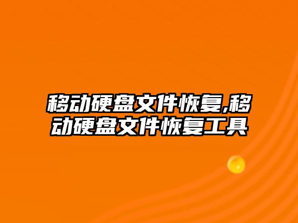 移動(dòng)硬盤(pán)文件恢復,移動(dòng)硬盤(pán)文件恢復工具