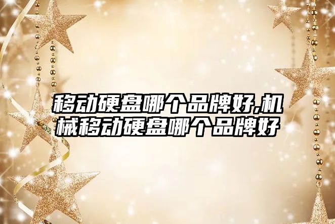 移動(dòng)硬盤(pán)哪個(gè)品牌好,機械移動(dòng)硬盤(pán)哪個(gè)品牌好