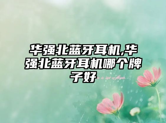 華強北藍牙耳機,華強北藍牙耳機哪個(gè)牌子好