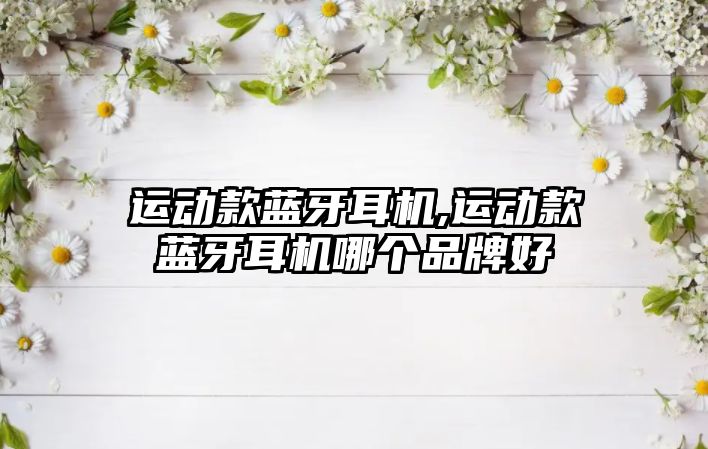 運動(dòng)款藍牙耳機,運動(dòng)款藍牙耳機哪個(gè)品牌好
