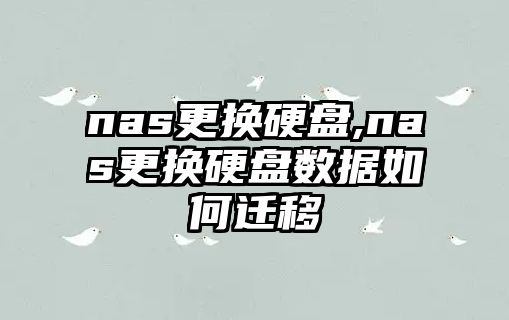 nas更換硬盤(pán),nas更換硬盤(pán)數據如何遷移