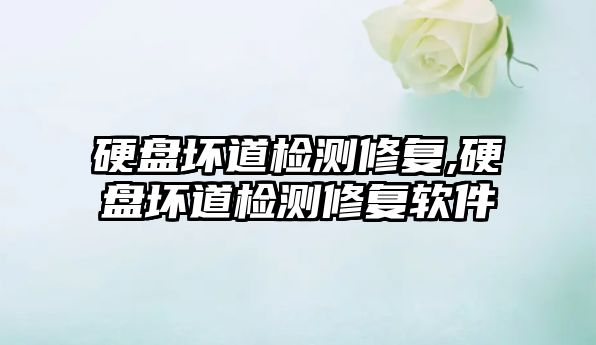 硬盤(pán)壞道檢測修復,硬盤(pán)壞道檢測修復軟件