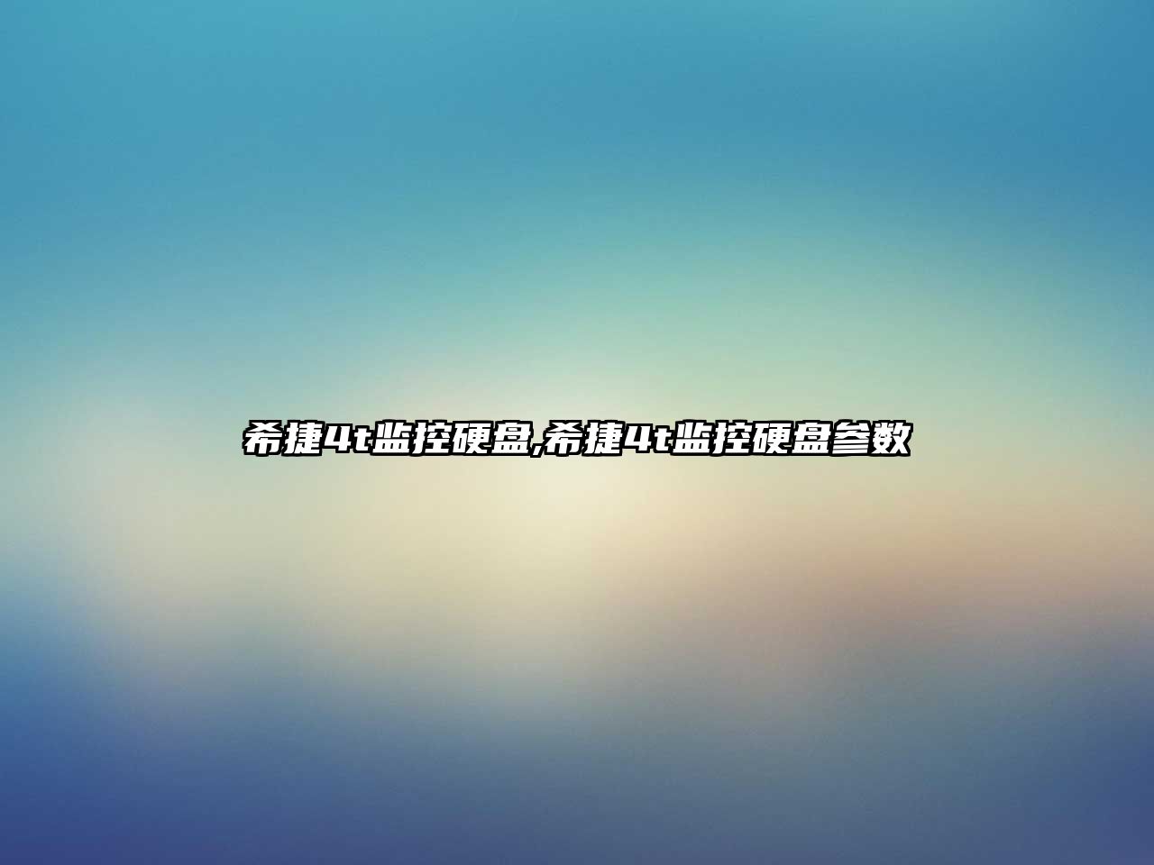 希捷4t監控硬盤(pán),希捷4t監控硬盤(pán)參數