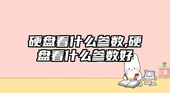 硬盤(pán)看什么參數,硬盤(pán)看什么參數好